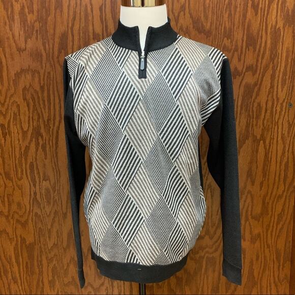 None Other - Studio Quarter Zipper Sweater